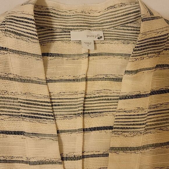 Pure Jill stripped blazer size s - Picture 4 of 9